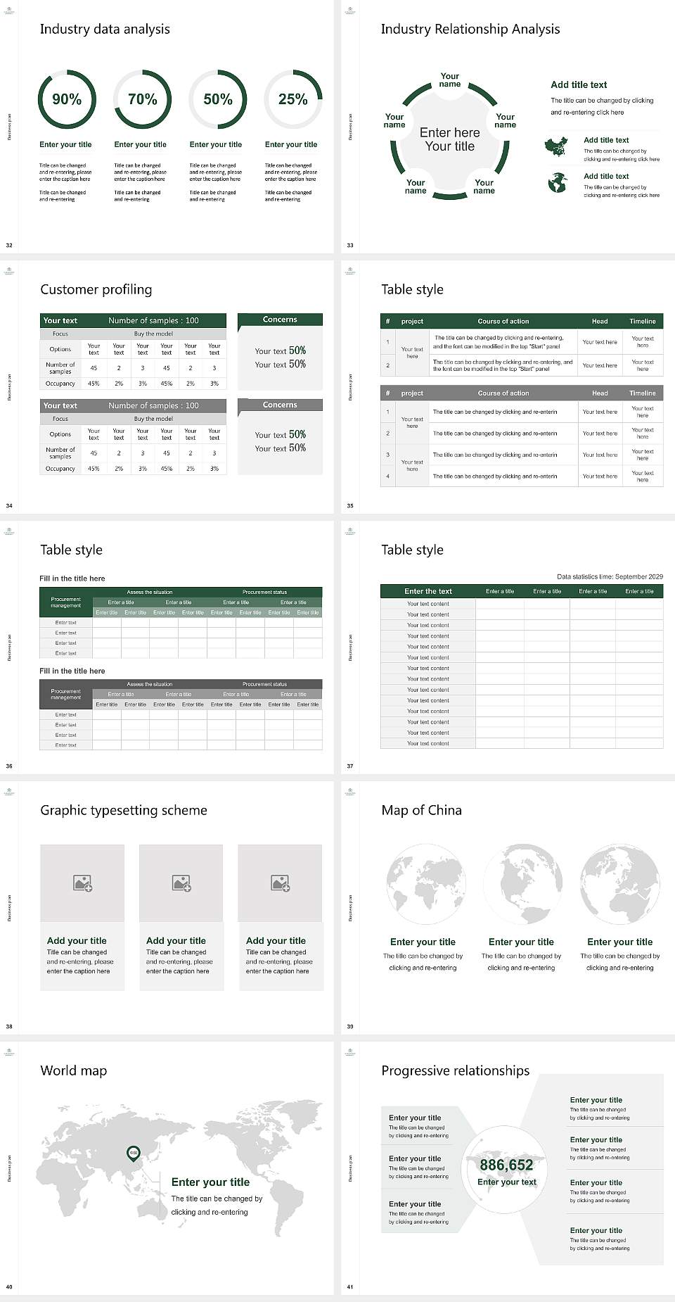 Chicago State University Competition/Entrepreneurship Contest PPT Template4:3 ratio PPT effect preview image5