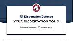 Cleary University Graduation Thesis Defense PPT Template