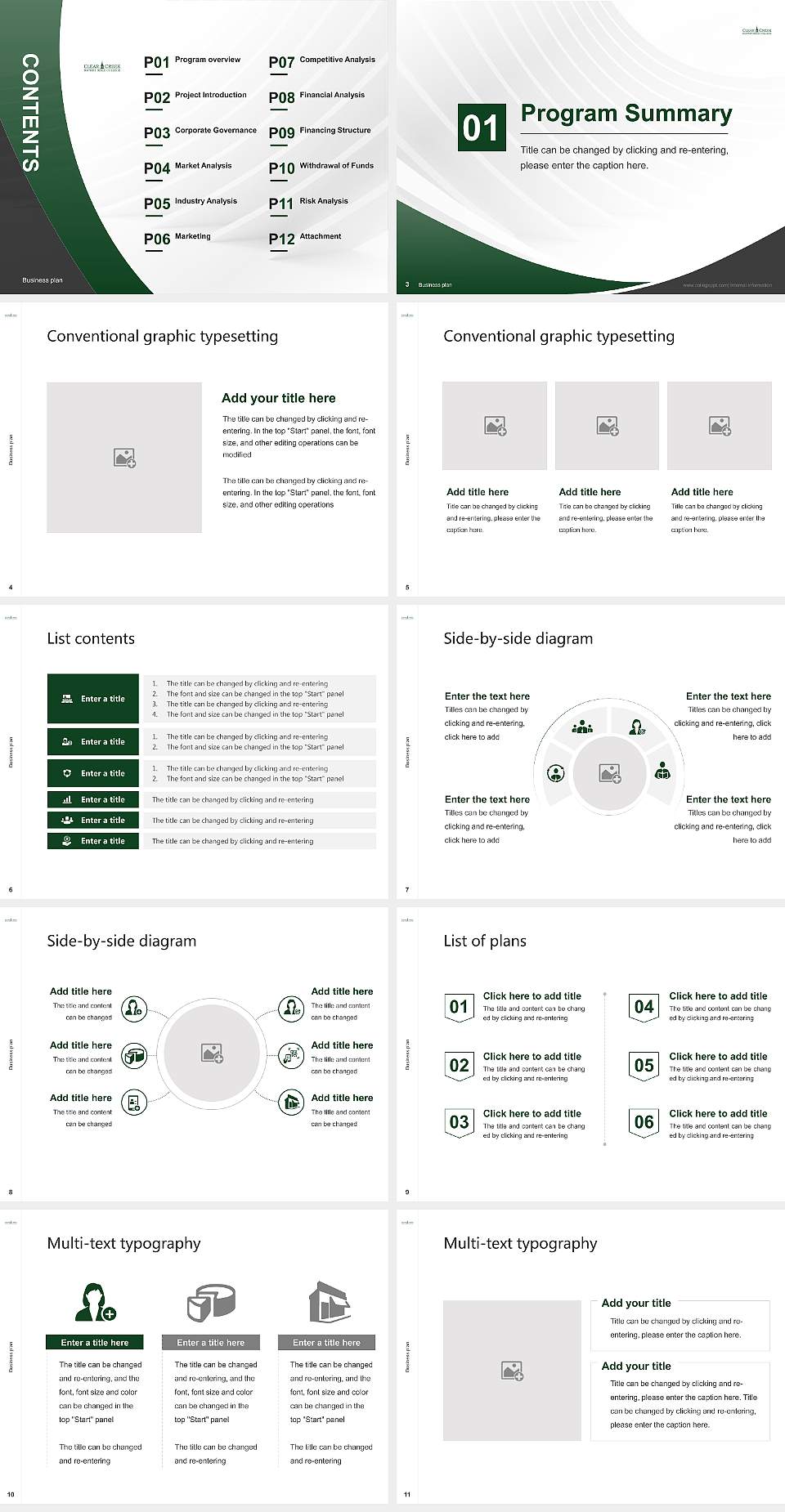 Clear Creek Baptist Bible College Competition/Entrepreneurship Contest PPT Template4:3 ratio PPT effect preview image2