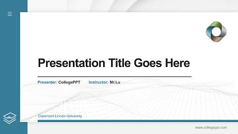 Claremont Lincoln University Thesis Proposal/Graduation Defense PPT Template