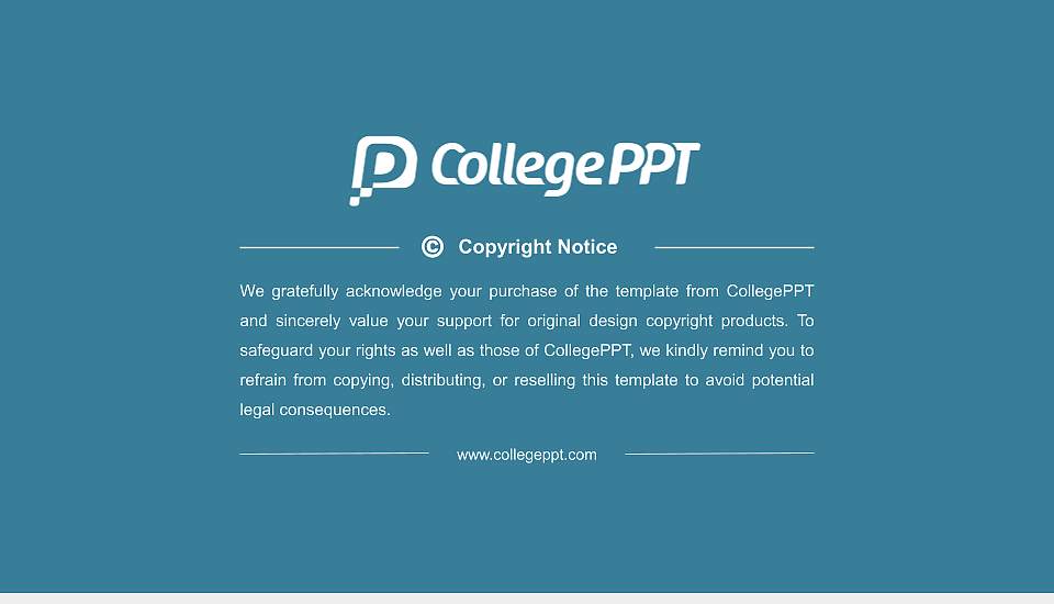 Claremont Lincoln University Thesis Proposal/Graduation Defense PPT Template16:9 ratio PPT effect preview image5
