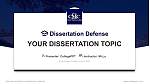 Christ Mission College Graduation Thesis Defense PPT Template