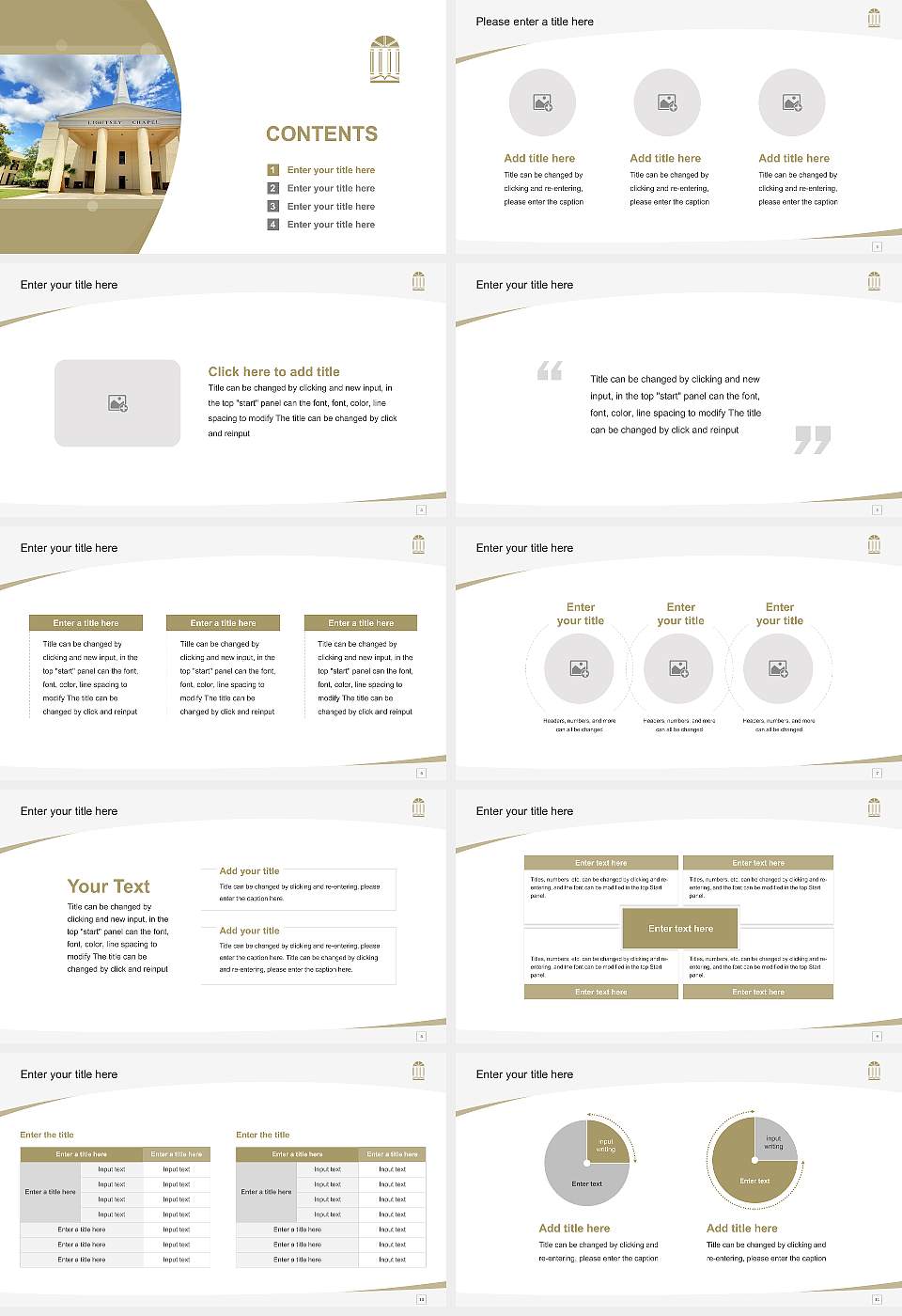 Charleston Southern University Course/Courseware Creation PPT Template16:9 ratio PPT effect preview image2