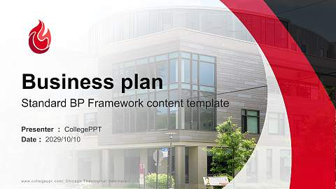Chicago Theological Seminary Competition/Entrepreneurship Contest PPT Template