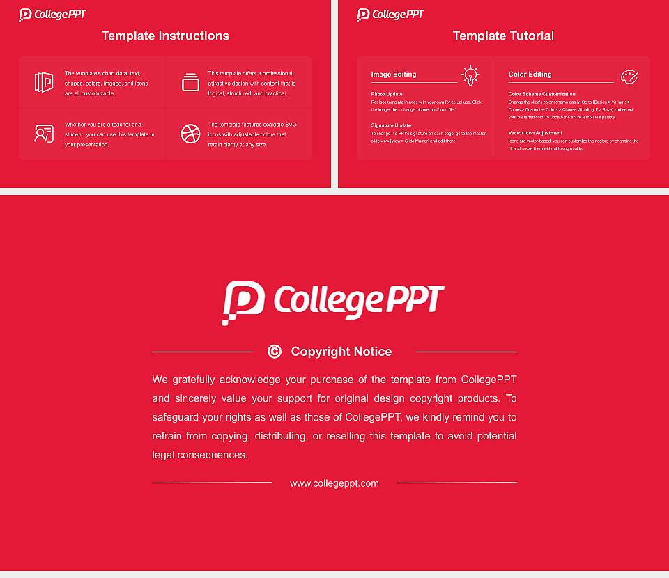 Church Divinity School of the Pacific Course/Courseware Creation PPT Template16:9 ratio PPT effect preview image5