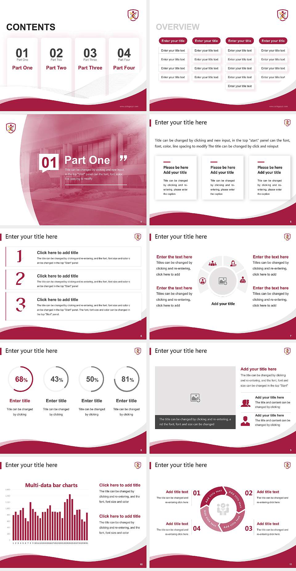 Cleveland University-Kansas City Lecture Sharing and Networking Event PPT Template4:3 ratio PPT effect preview image2