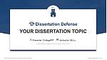 Citadel Military College of South Carolina Graduation Thesis Defense PPT Template
