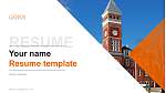 Clemson University Resume Templat PPT