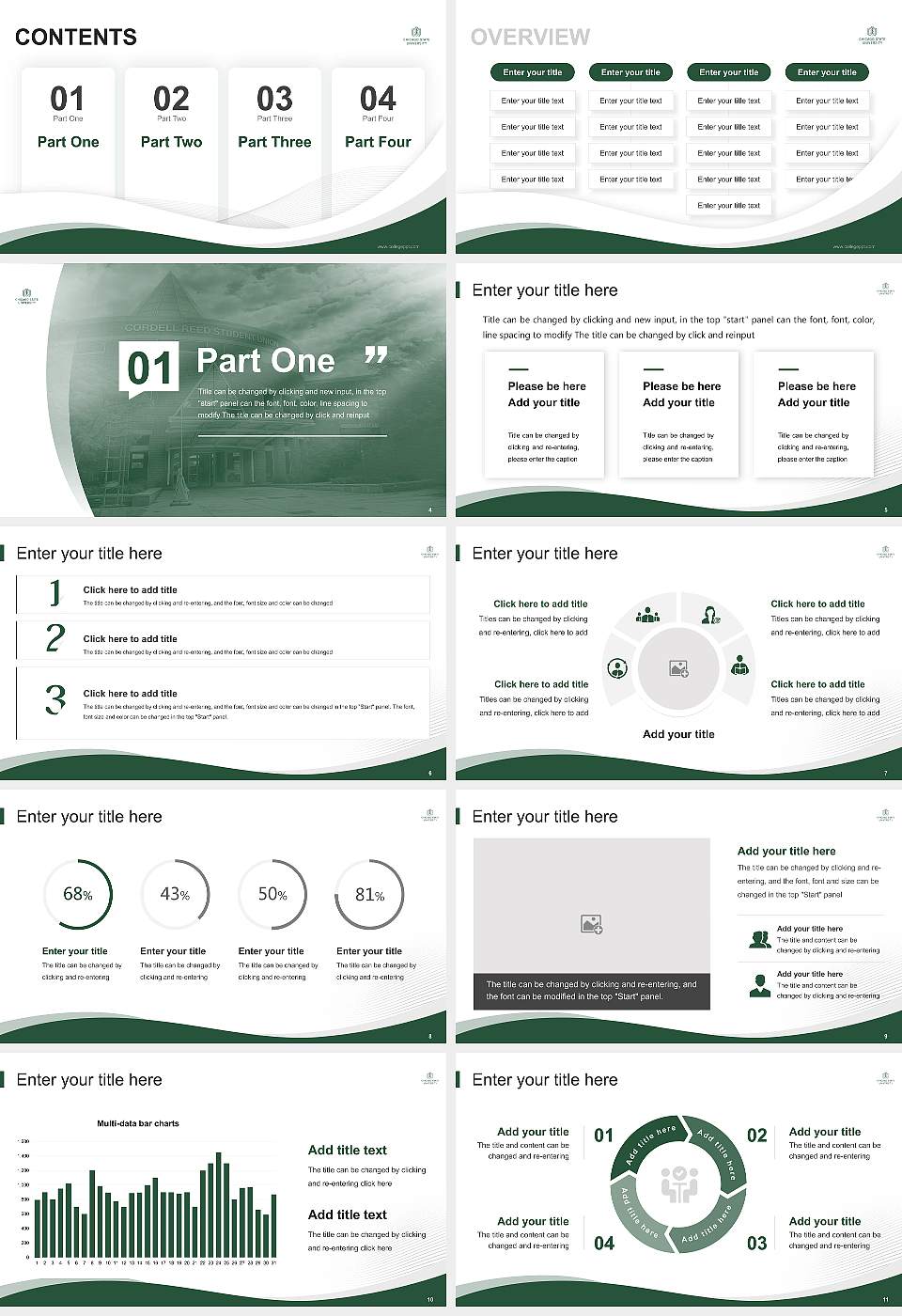 Chicago State University Lecture Sharing and Networking Event PPT Template16:9 ratio PPT effect preview image2
