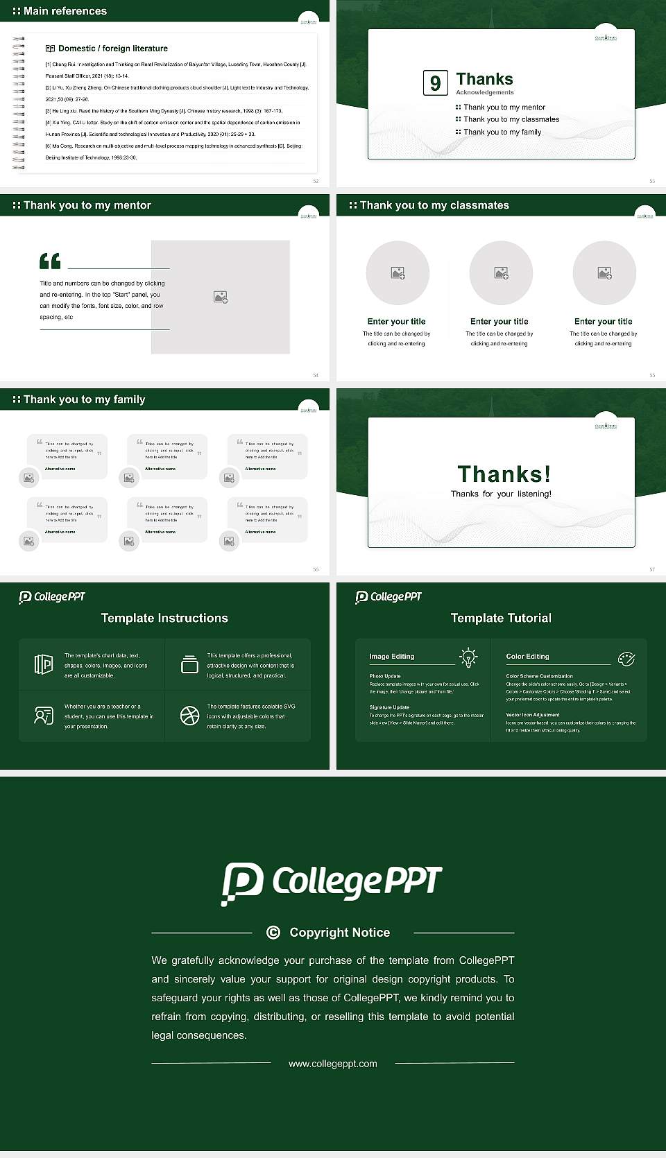 Clear Creek Baptist Bible College Graduation Thesis Defense PPT Template16:9 ratio PPT effect preview image7