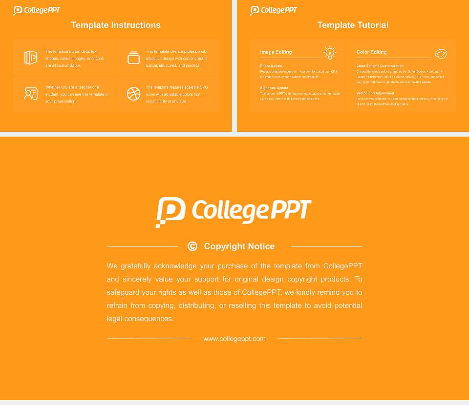 Cleveland Institute of Art Academic Presentation/Research Findings Report PPT Template16:9 ratio PPT effect preview image5