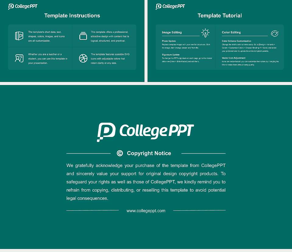 College of Biblical Studies-Houston Academic Presentation/Research Findings Report PPT Template16:9 ratio PPT effect preview image5