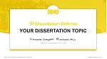 College for Creative Studies Graduation Thesis Defense PPT Template