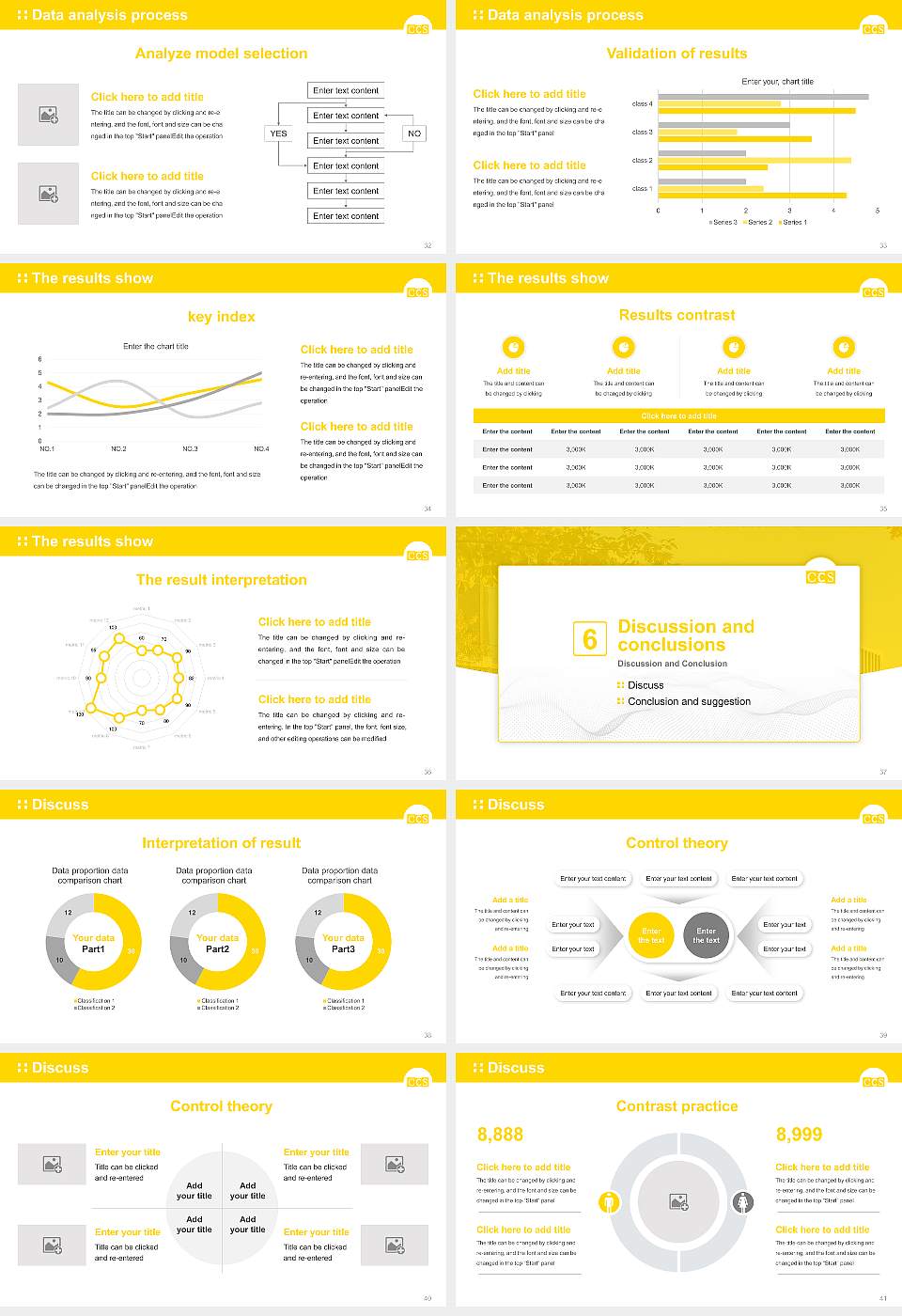 College for Creative Studies Graduation Thesis Defense PPT Template16:9 ratio PPT effect preview image5