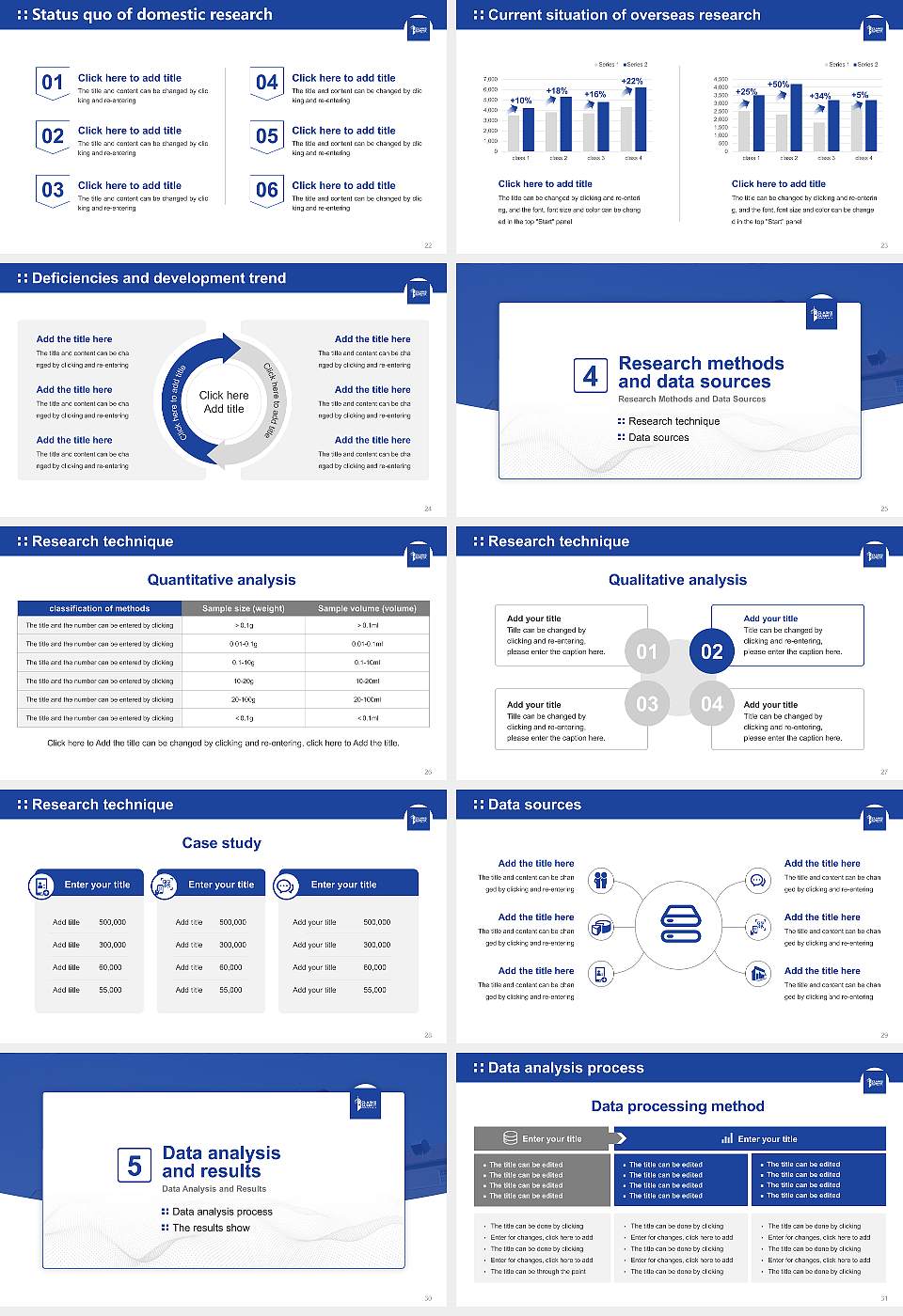 Clarks Summit University Graduation Thesis Defense PPT Template16:9 ratio PPT effect preview image4