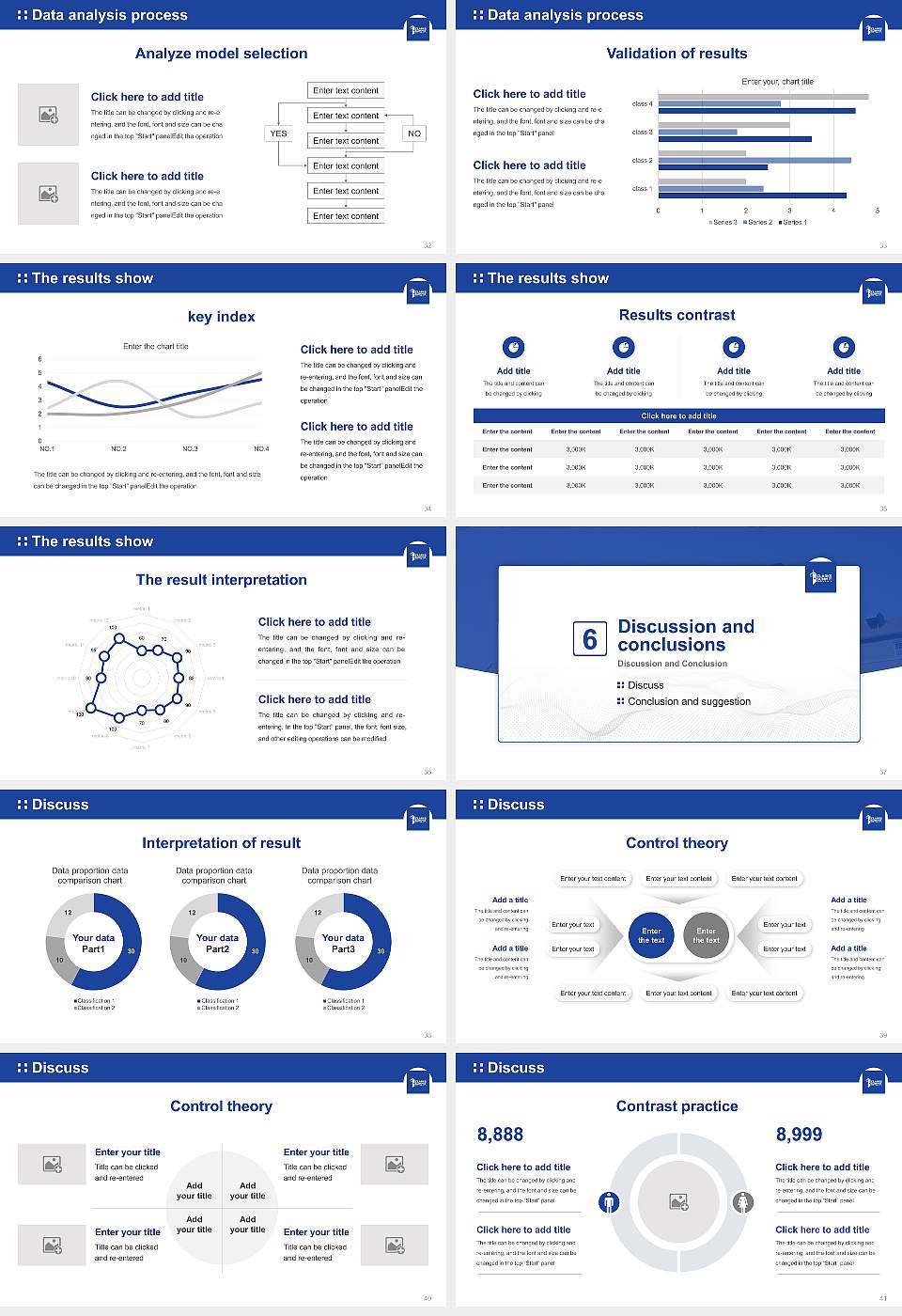 Clarks Summit University Graduation Thesis Defense PPT Template16:9 ratio PPT effect preview image5
