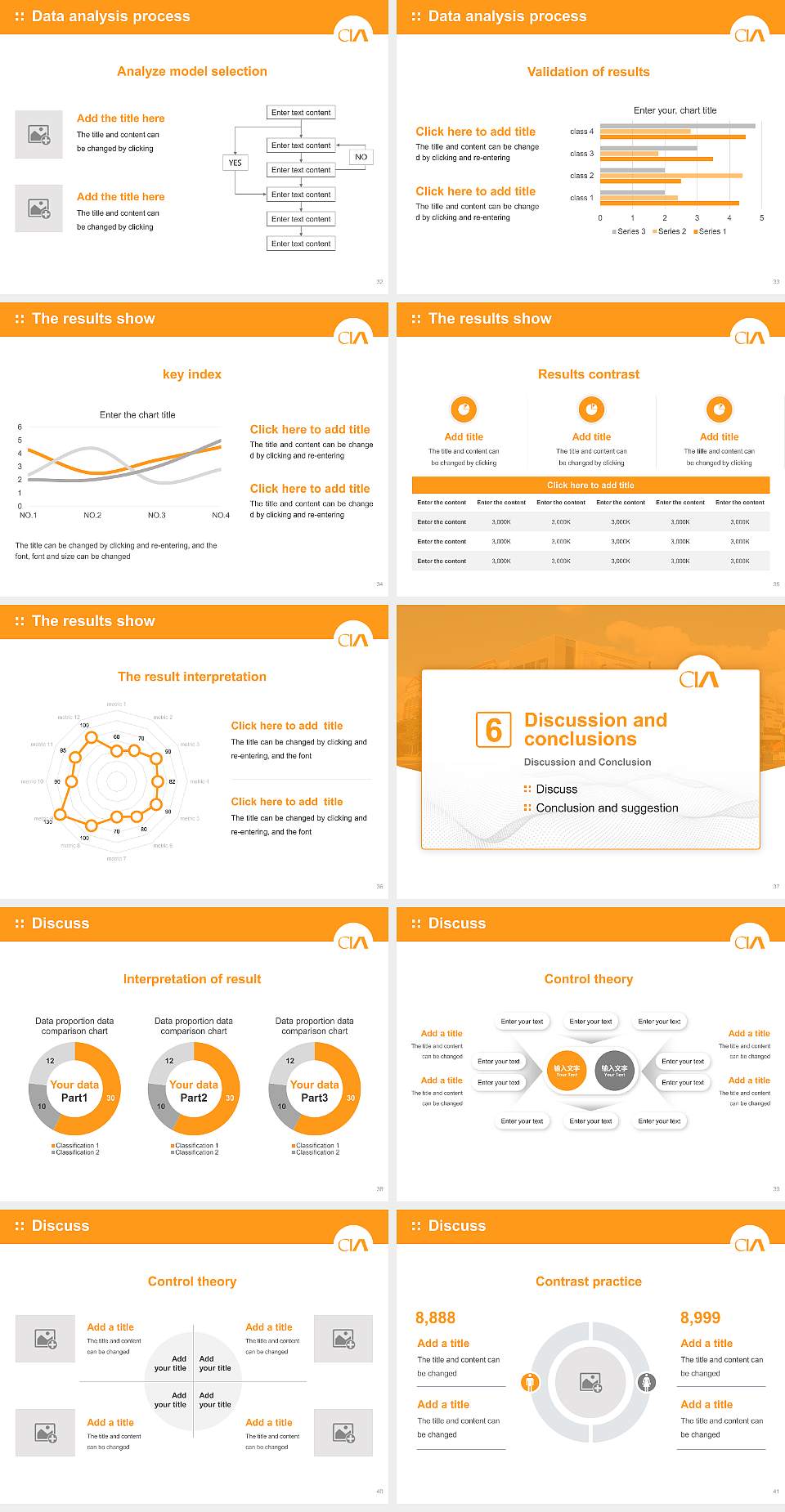 Cleveland Institute of Art Graduation Thesis Defense PPT Template4:3 ratio PPT effect preview image5
