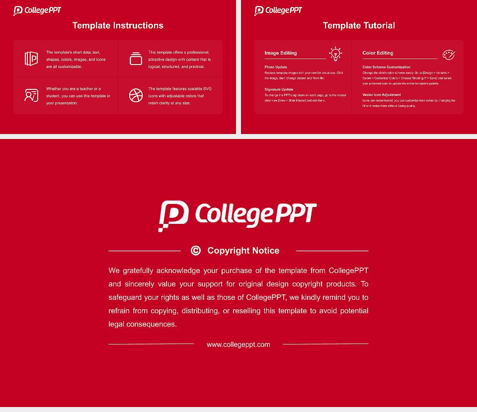 Dewey University-Hato Rey Course/Courseware Creation PPT Template16:9 ratio PPT effect preview image5