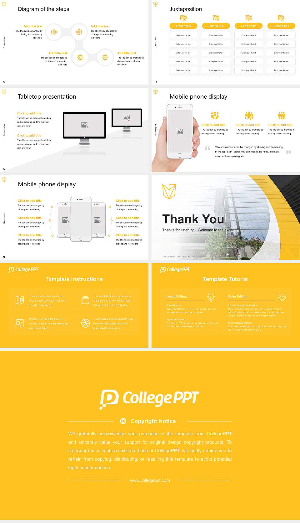 Devry University-Virginia Competition/Entrepreneurship Contest PPT Template16:9 ratio PPT effect preview image9