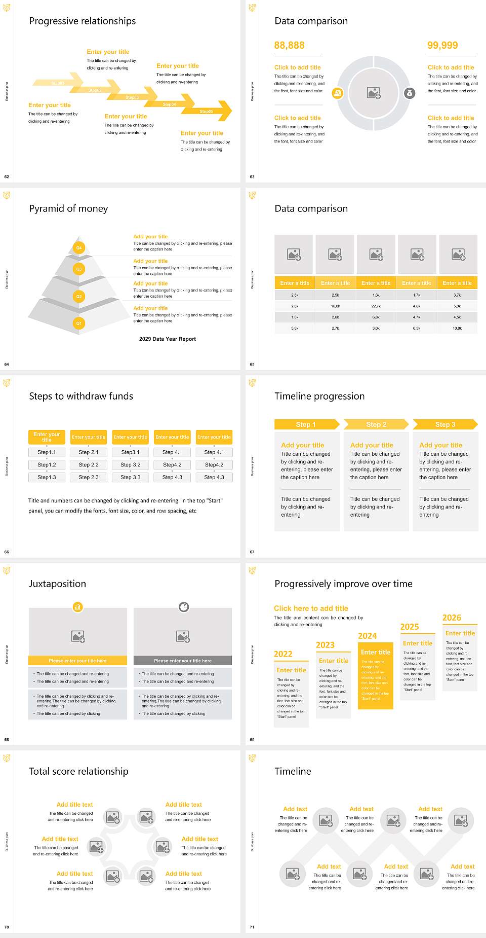 Devry University-North Carolina Competition/Entrepreneurship Contest PPT Template4:3 ratio PPT effect preview image8