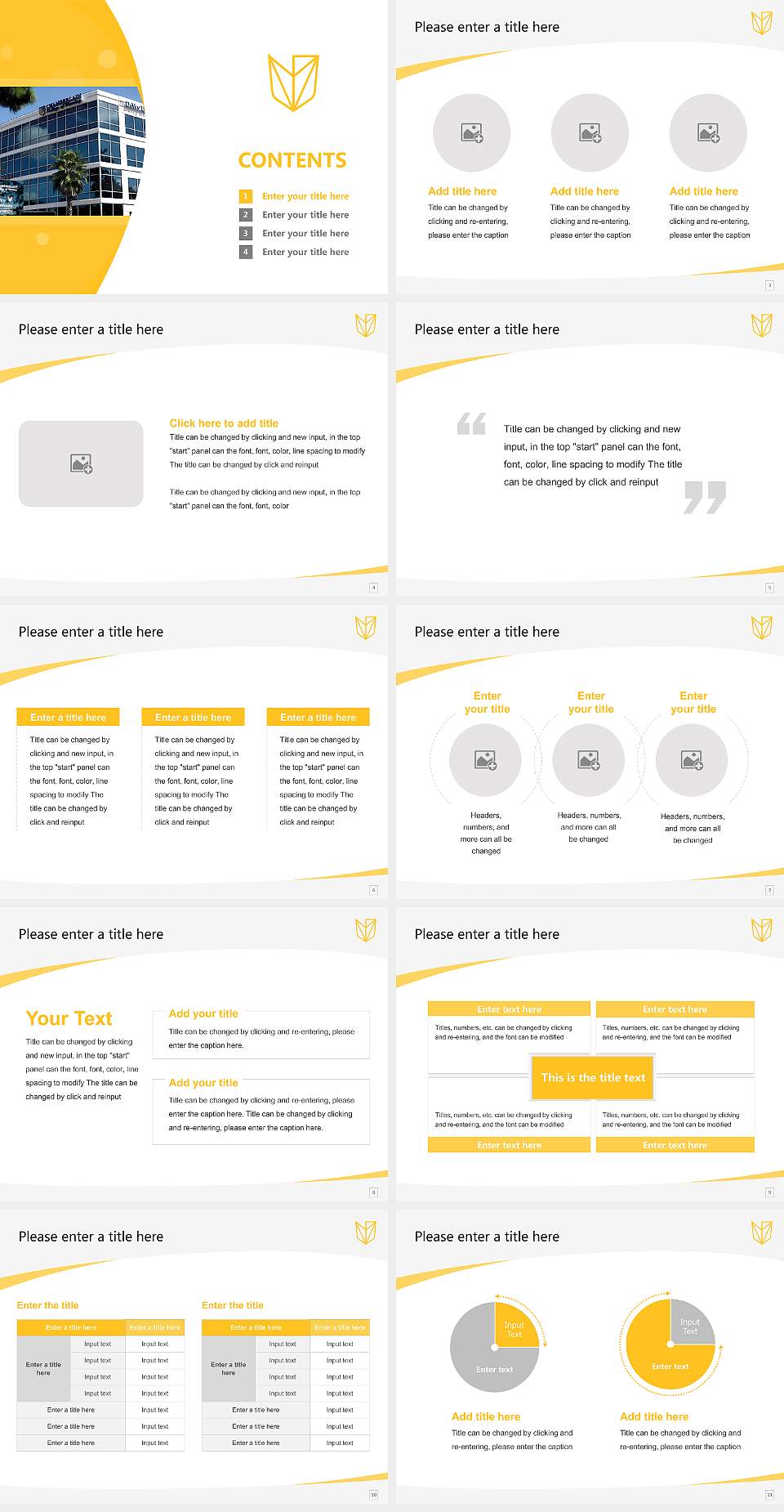 Devry University-Florida Course/Courseware Creation PPT Template4:3 ratio PPT effect preview image2