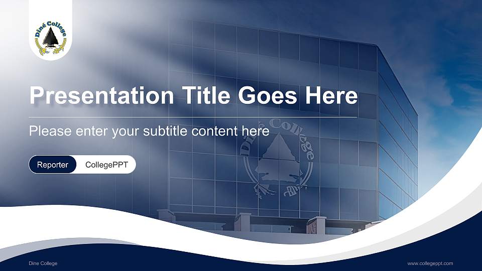 Dine College Lecture Sharing and Networking Event PPT Template16:9 ratio PPT effect preview image1