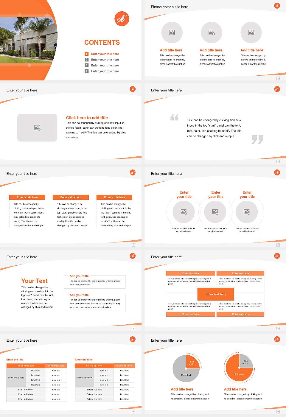 Design Institute of San Diego Course/Courseware Creation PPT Template16:9 ratio PPT effect preview image2