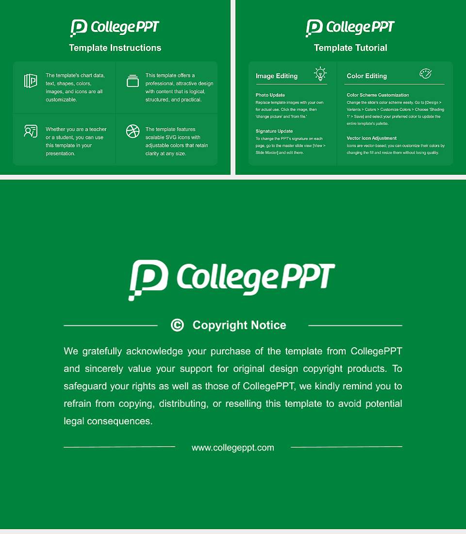Delaware Valley University Course/Courseware Creation PPT Template4:3 ratio PPT effect preview image5