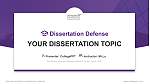 Des Moines University-Osteopathic Medical Center Graduation Thesis Defense PPT Template