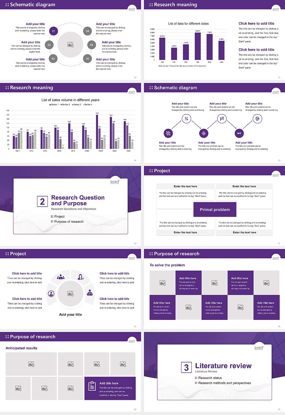 Des Moines University-Osteopathic Medical Center Graduation Thesis Defense PPT Template16:9 ratio PPT effect preview image3