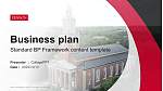Denison University Competition/Entrepreneurship Contest PPT Template