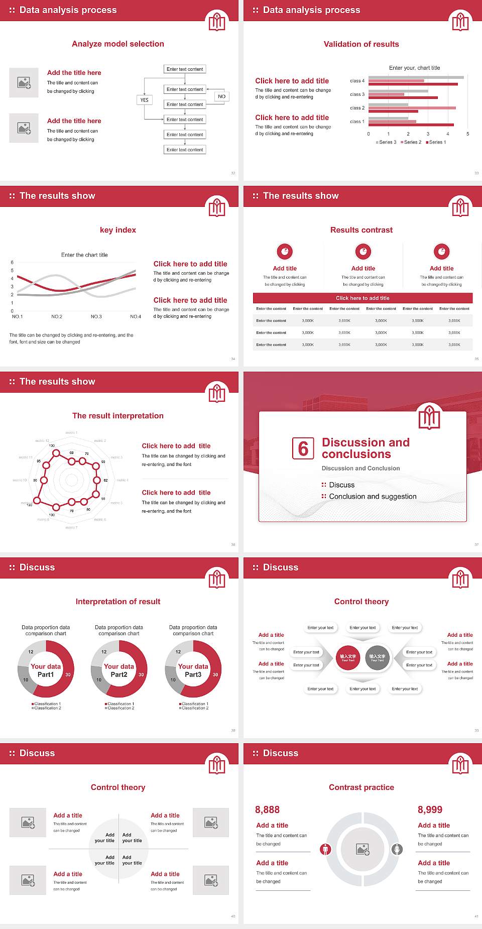 Desales University Graduation Thesis Defense PPT Template4:3 ratio PPT effect preview image5