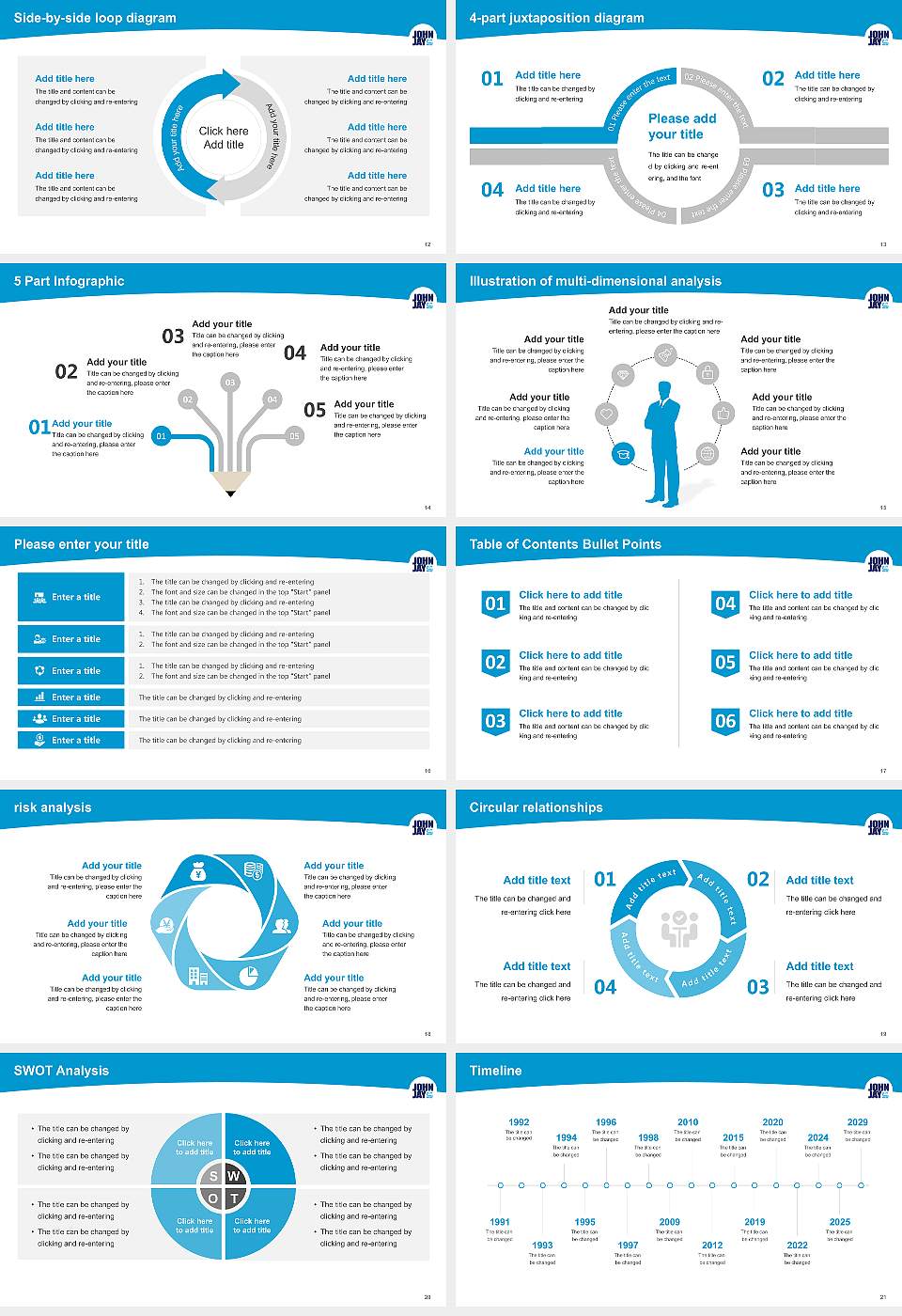John Jay College of Criminal Justice Academic Presentation/Research Findings Report PPT Template16:9 ratio PPT effect preview image3