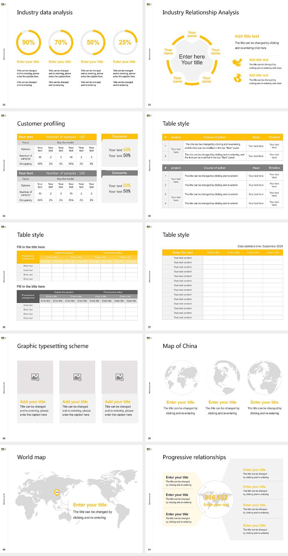 Medgar Evers College Competition/Entrepreneurship Contest PPT Template4:3 ratio PPT effect preview image5