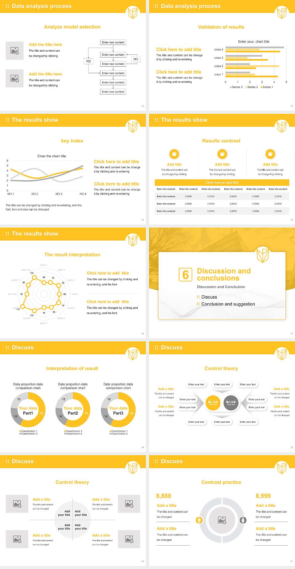 Devry University-Georgia Graduation Thesis Defense PPT Template4:3 ratio PPT effect preview image5