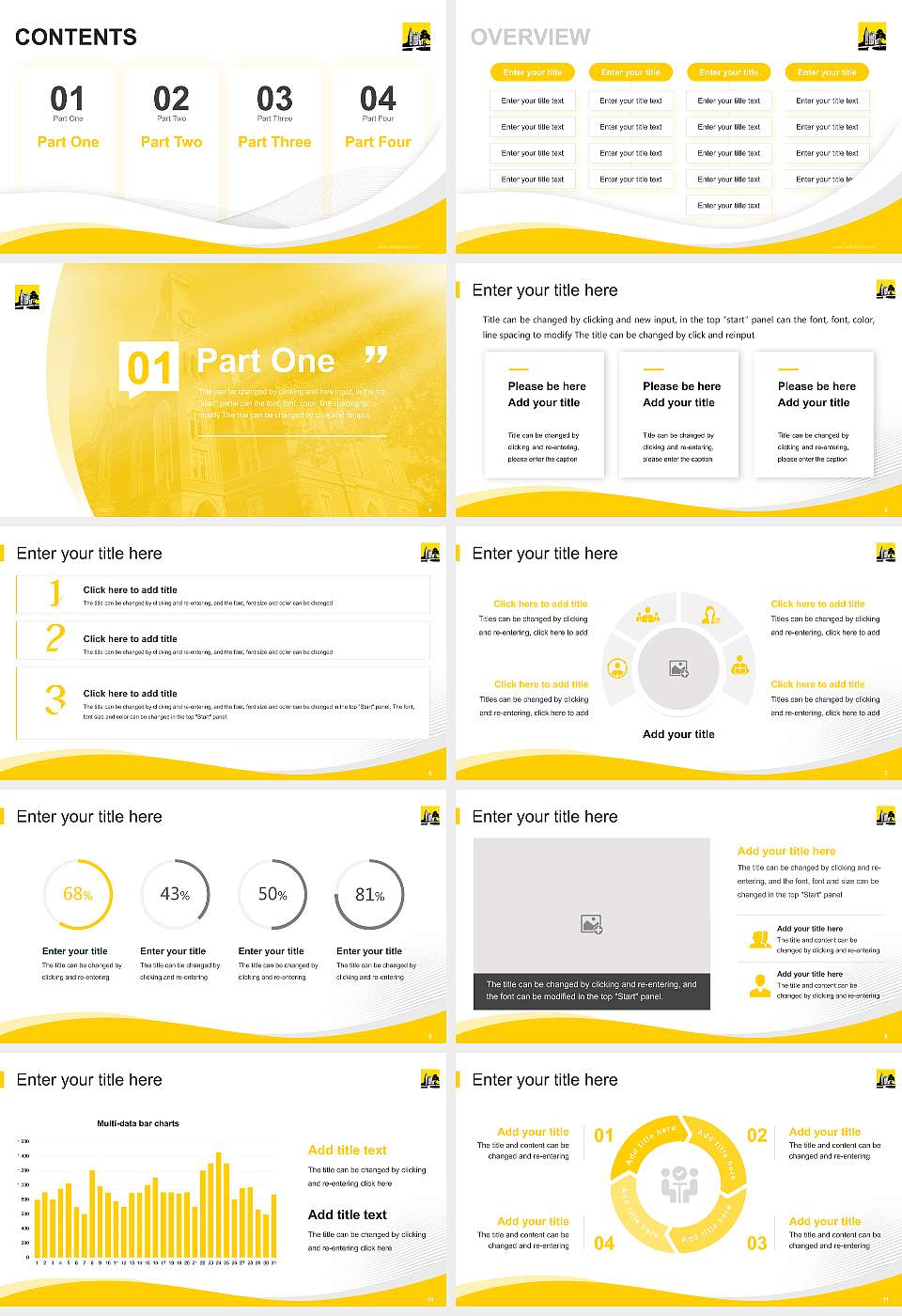 Depauw University Lecture Sharing and Networking Event PPT Template16:9 ratio PPT effect preview image2