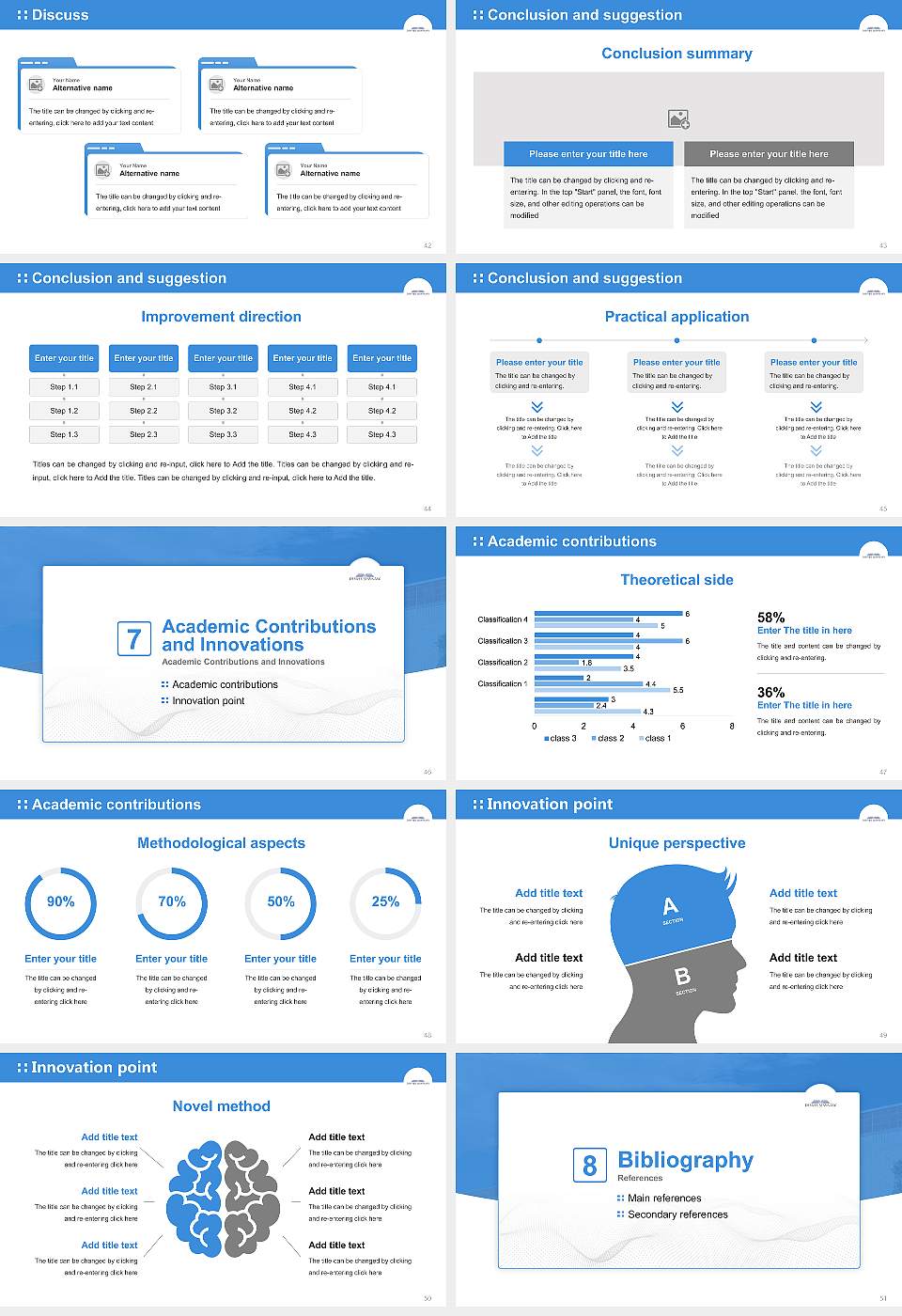 Denver Seminary Graduation Thesis Defense PPT Template16:9 ratio PPT effect preview image6