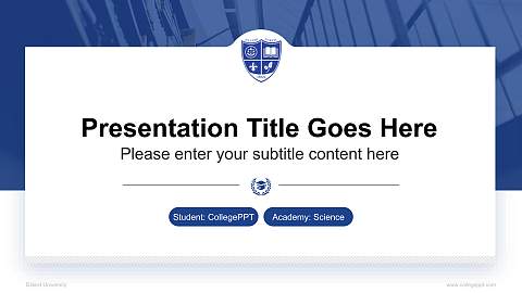 Dillard University National Scholarship Defense PPT Template