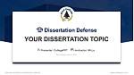 Dine College Soutenance de thèse Modèle PPT
