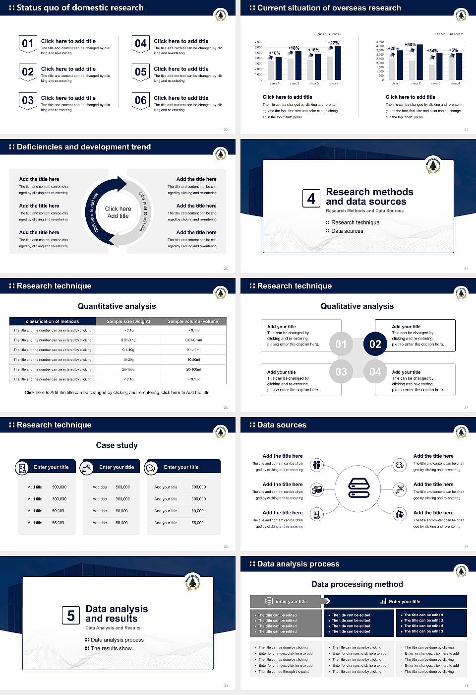 Dine College Graduation Thesis Defense PPT Template16:9 ratio PPT effect preview image4