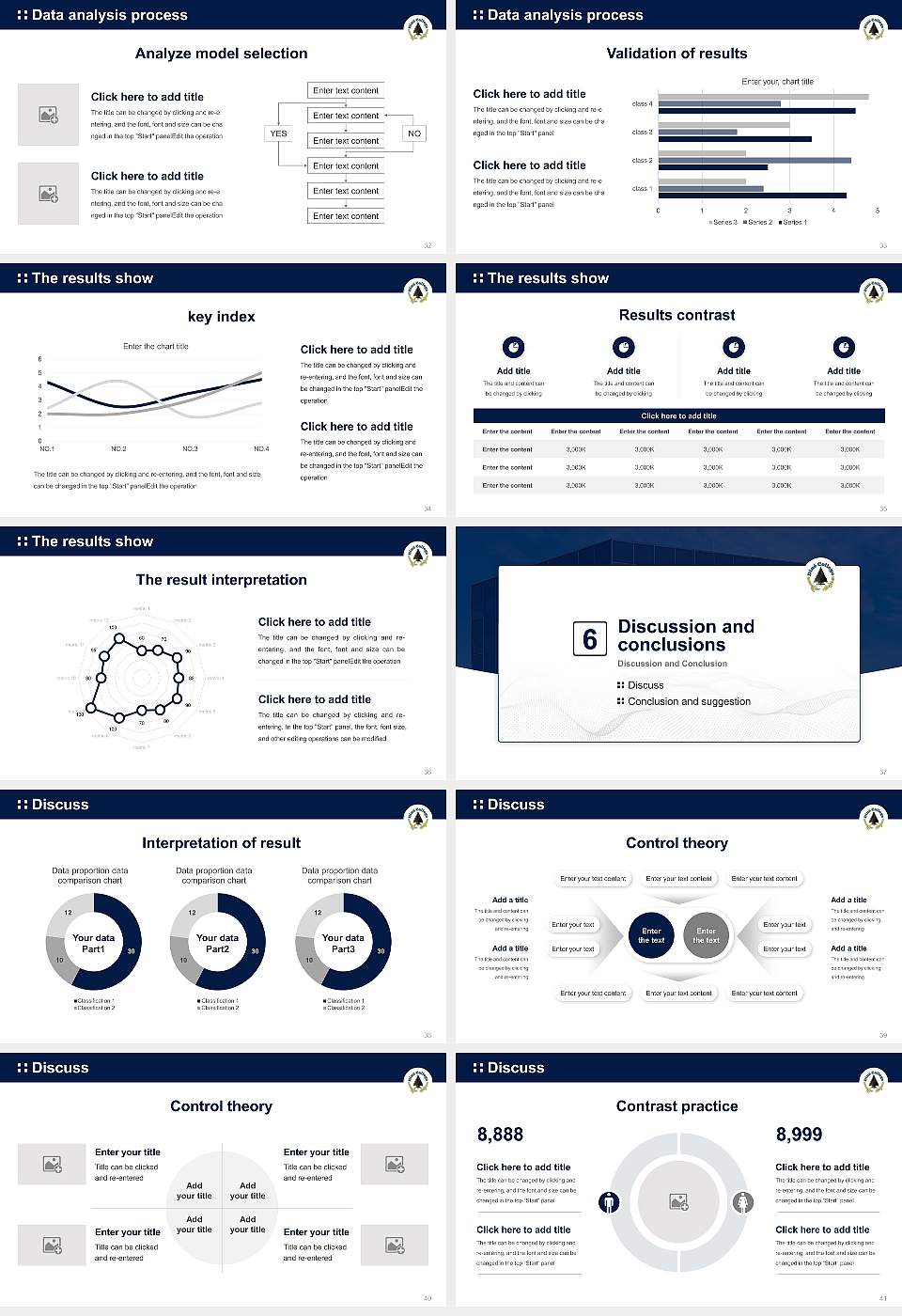 Dine College Graduation Thesis Defense PPT Template16:9 ratio PPT effect preview image5