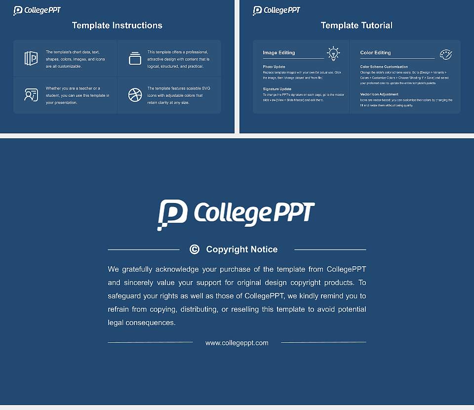 New York City College of Technology Academic Presentation/Research Findings Report PPT Template16:9 ratio PPT effect preview image5