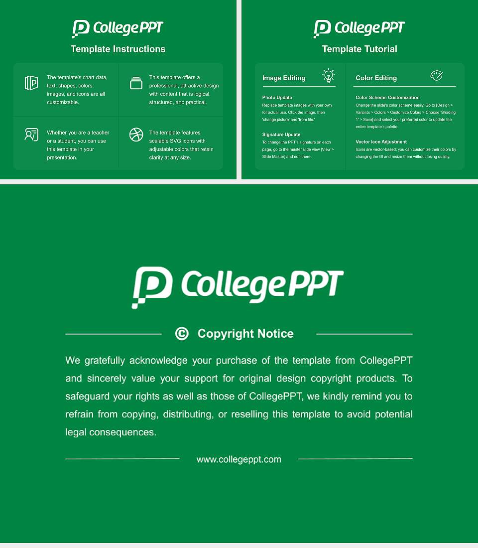 Delta State University Course/Courseware Creation PPT Template4:3 ratio PPT effect preview image5