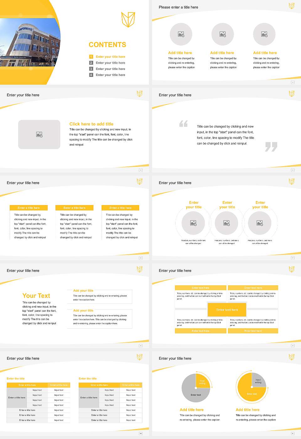 Devry University-North Carolina Course/Courseware Creation PPT Template16:9 ratio PPT effect preview image2