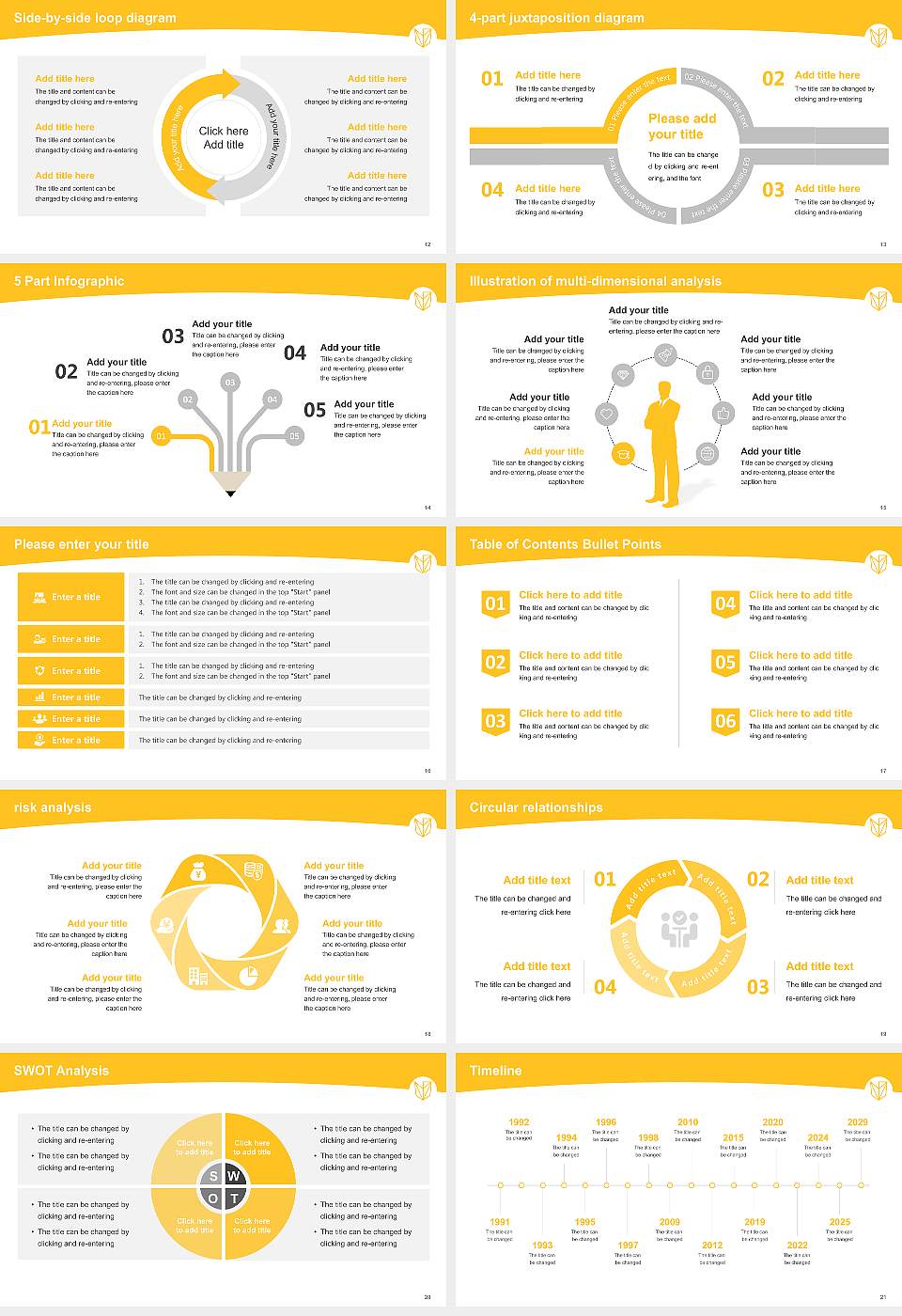 Devry University-Illinois Academic Presentation/Research Findings Report PPT Template16:9 ratio PPT effect preview image3