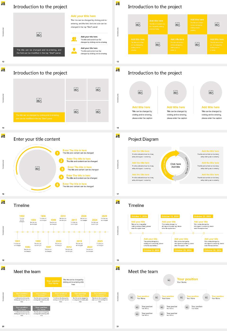 Depauw University Competition/Entrepreneurship Contest PPT Template16:9 ratio PPT effect preview image3