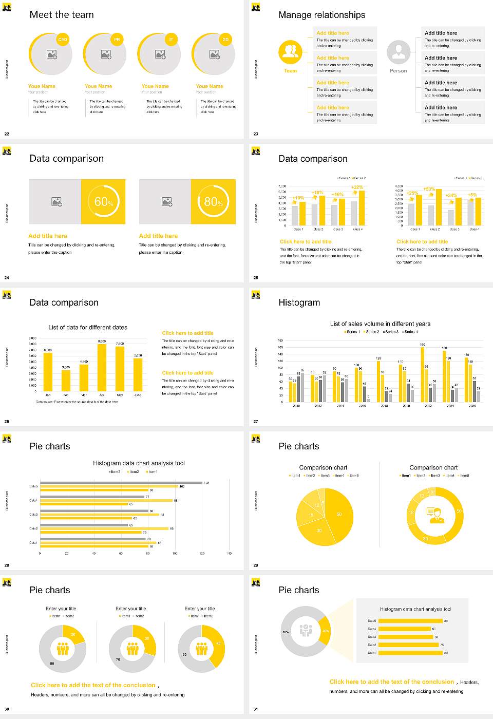 Depauw University Competition/Entrepreneurship Contest PPT Template16:9 ratio PPT effect preview image4