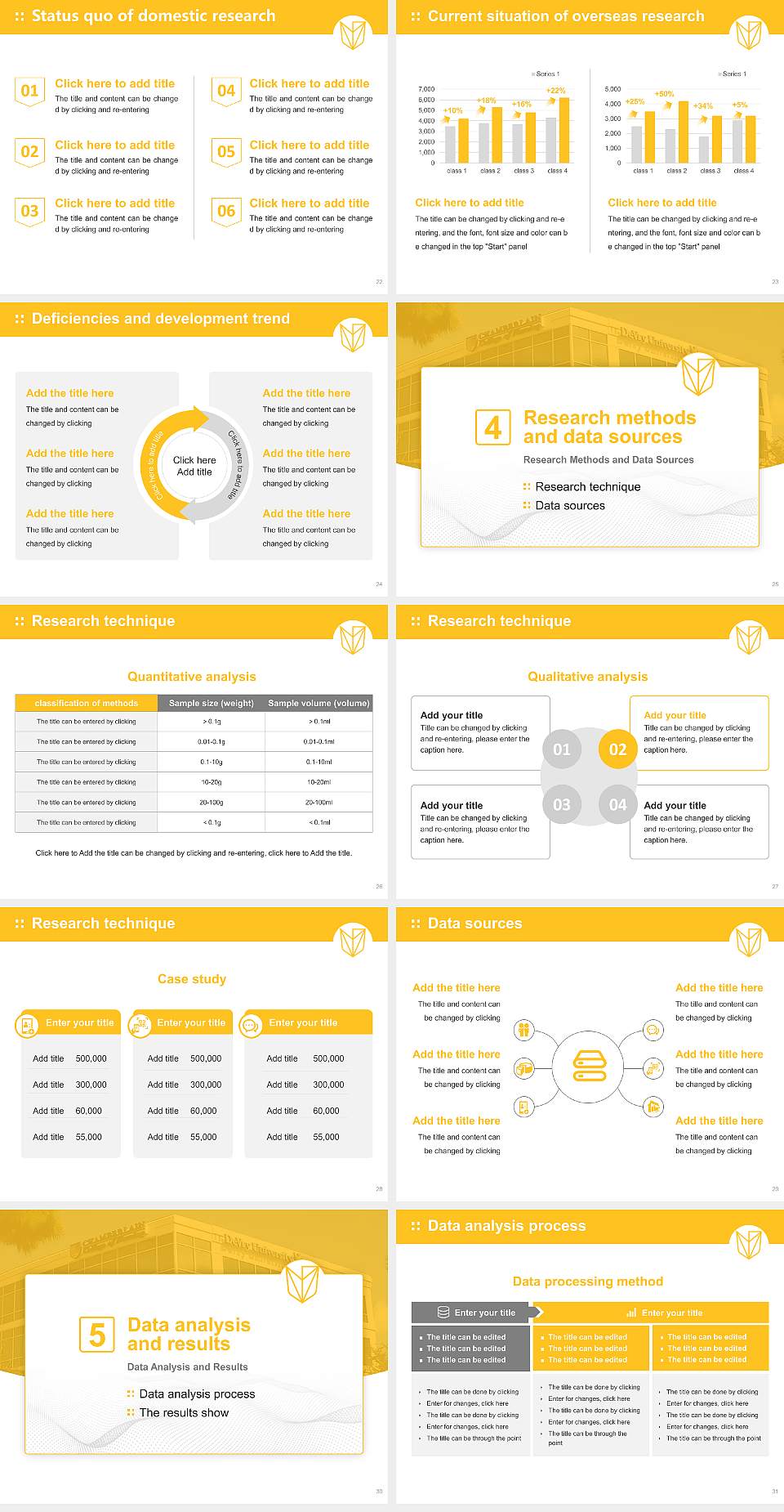 Devry University-Florida Graduation Thesis Defense PPT Template4:3 ratio PPT effect preview image4