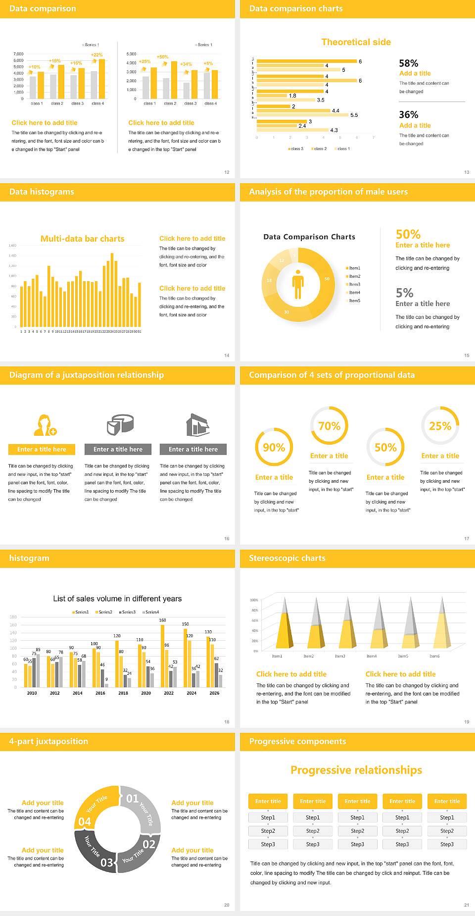 Devry University-Illinois Thesis Proposal/Graduation Defense PPT Template4:3 ratio PPT effect preview image3