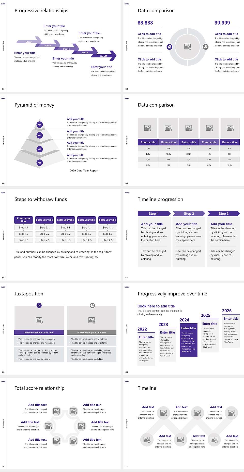 Davis College Competition/Entrepreneurship Contest PPT Template4:3 ratio PPT effect preview image8